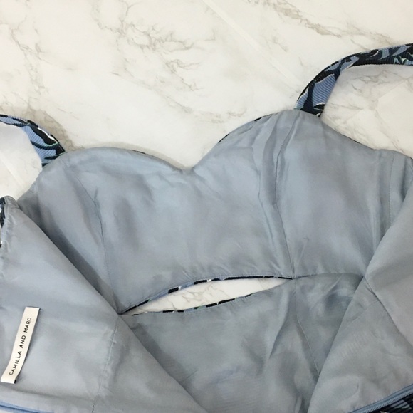 CAMILLA AND MARC Night Flute Print Flare Dress - Picture 6 of 16